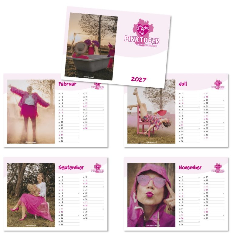 Pinktober Kalender 2027 Beispiele Pinktober Kalender 2027 Beispiele